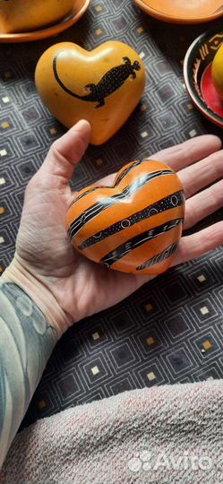 Сувениры Сердечки Сердце из кеннийского мыльного к
