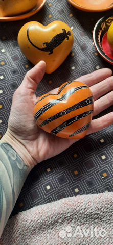 Сувениры Сердечки Сердце из кеннийского мыльного к