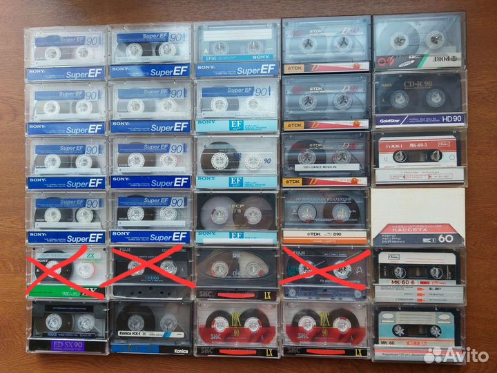 Аудиокассеты с музыкой
