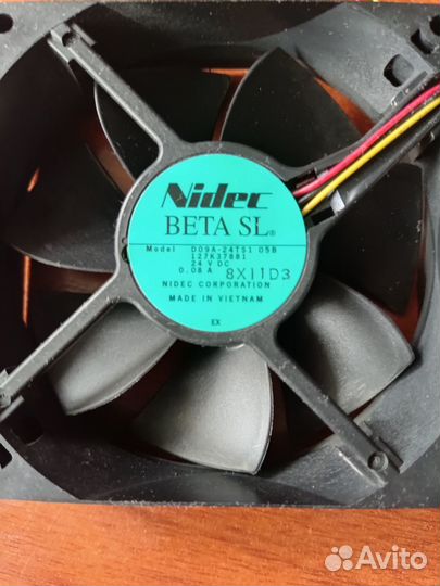 Кулеры Nidec 24 В Beta SL