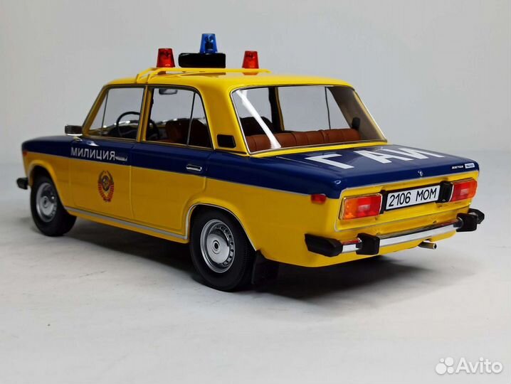 Ваз 2106 гаи Милиция СССР 1:18