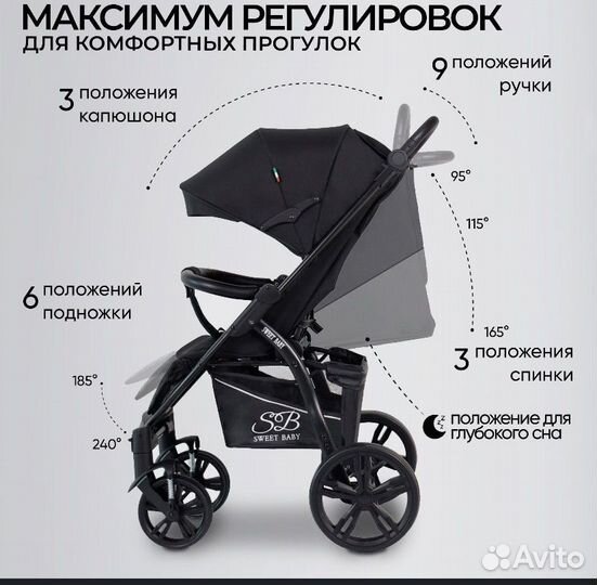 Прогулочная коляска