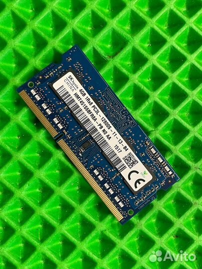 Озу RAM Hynix DDR3L 12800S 4GB Универсальная