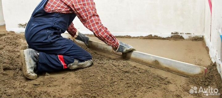 Специалист по выполнению полусухой стяжки