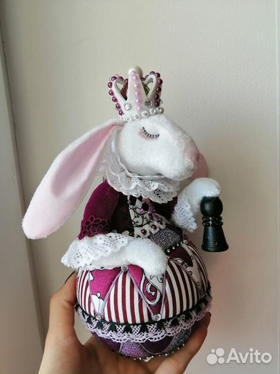 Игрушка заяц ручной работы