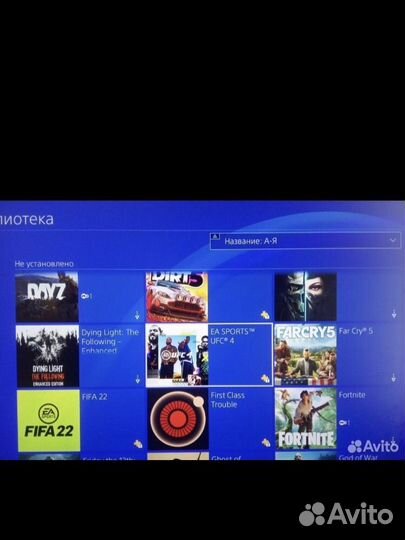 Sony playstation 4 PS4 pro 1tb с играми