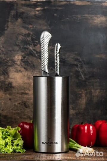 Подставка для Ножей hatamoto pwbs-15D-SLV