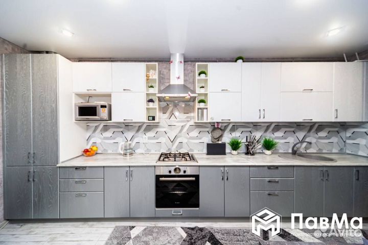 Кухня угловая 215х341 фартуком со сборкой