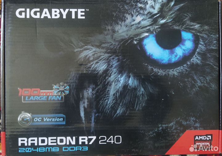 Видеокарта gigabyte AMD Radeon R7 240