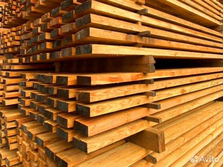 Доска строганная сухая,лиственница 20х90мм