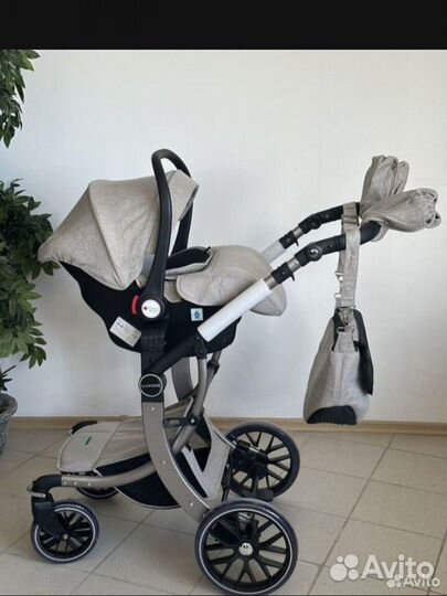 Коляска 3 в 1 luxmom 601 a