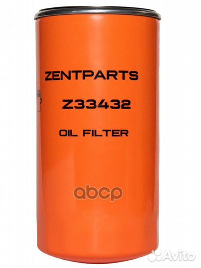 Z33432 фильтр масляный H212 d107 d102/92 iveco