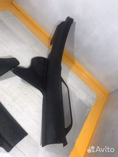 Обшивка порогов салон Задние Hyundai sonata YF