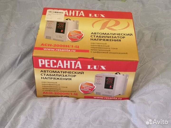 Стабилизатор напряжения Ресанта Lux асн-2000Н