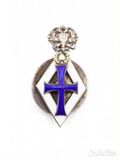 Фрачник об окончании Университета, серебро, ориг