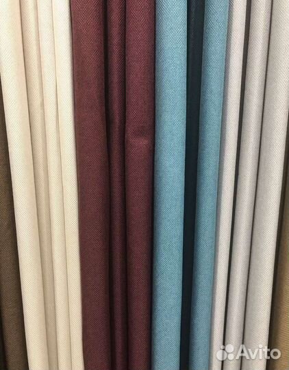 Шторы готовые, блэк-аут рогожка