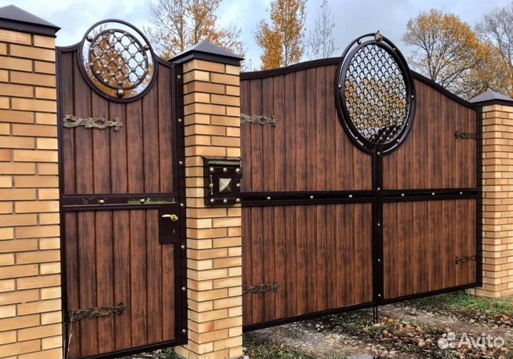 Кованые ворота