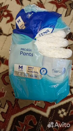 Подгузники-трусы Tena Pants и пеленки