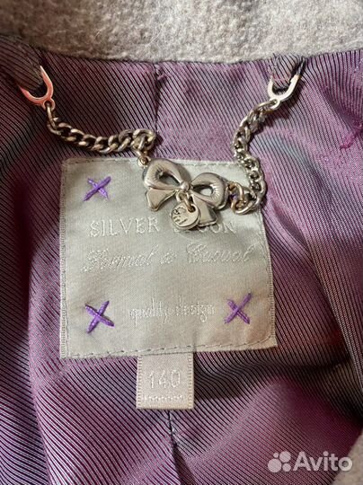 Пальто на девочку 140