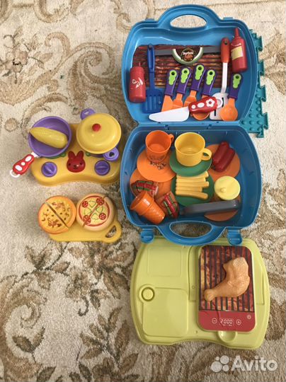 Игрушки набор кулинария доктор пазлы большие