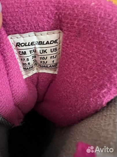 Роликовые коньки 28 32 детские