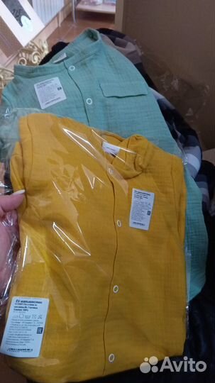 Муслиновая детская одежда