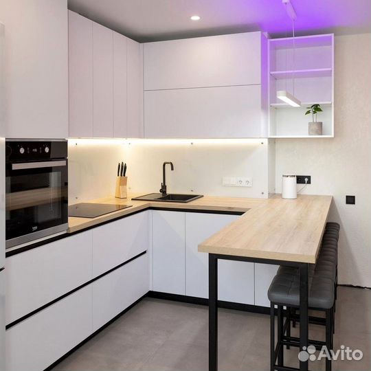 Кухонный гарнитур угловой на заказ