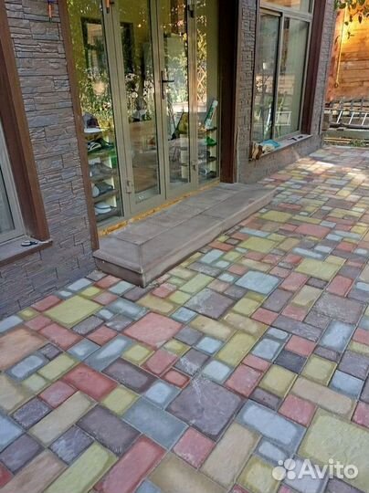 Тротуарная плитка Брусчатка