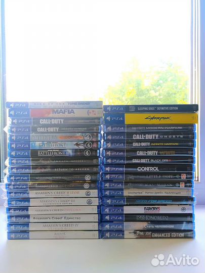 Коллекция игр PS4 и PS5