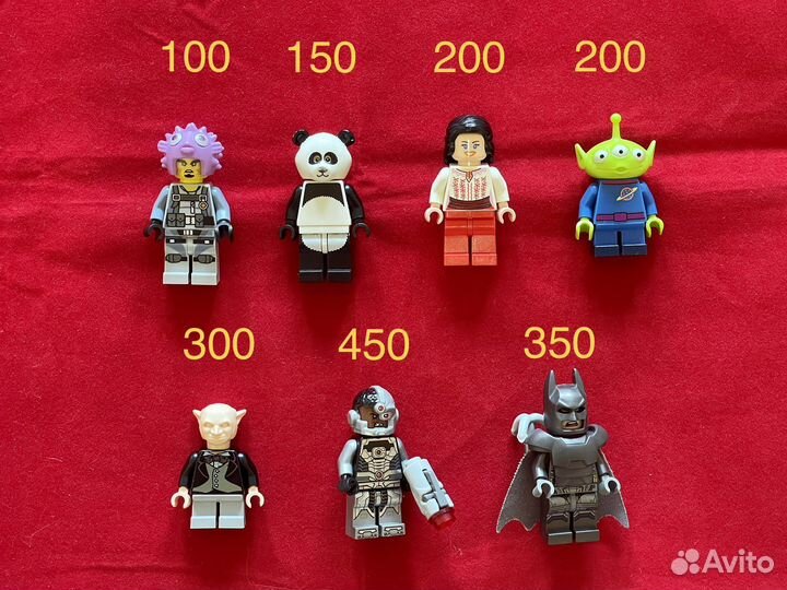 Минифигурки Lego Minifigures