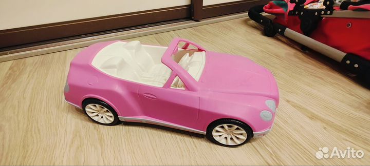 Машинки и вертолёт для барби