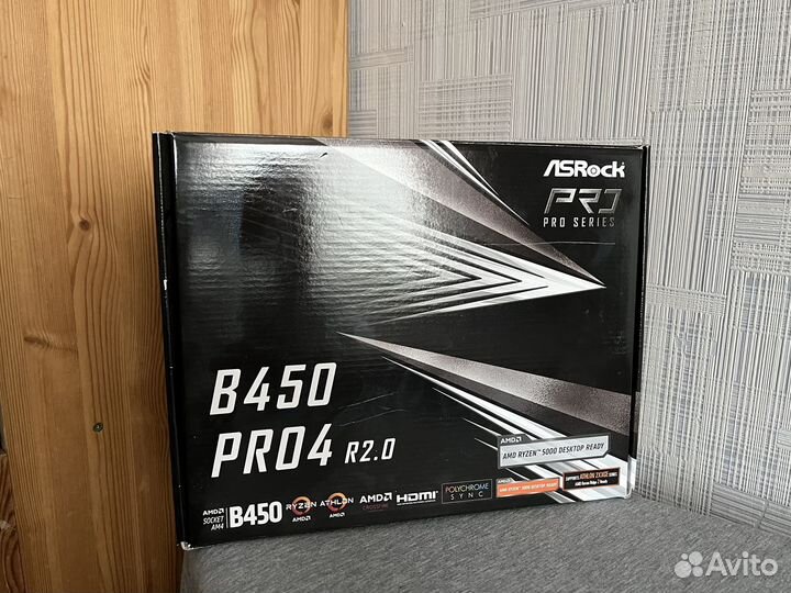 Материнская плата ASRock B450 Pro R2.0