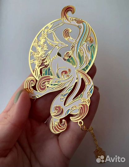 Латунные закладки для книг