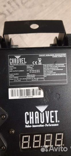 Светомузыка Светодиодный лучевой эффект Chauvet Ra