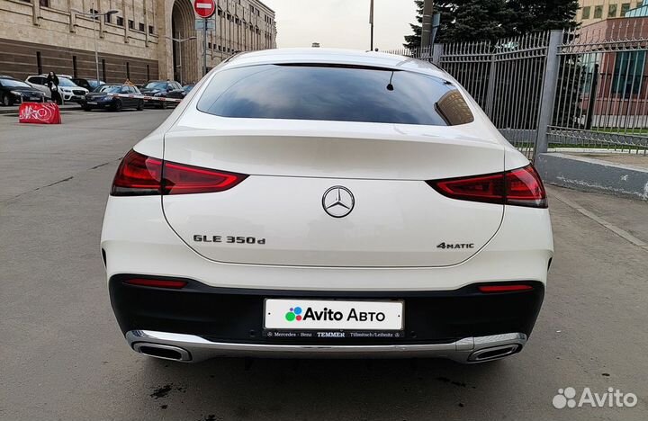 Mercedes-Benz GLE-класс Coupe 2.9 AT, 2020, 89 200 км