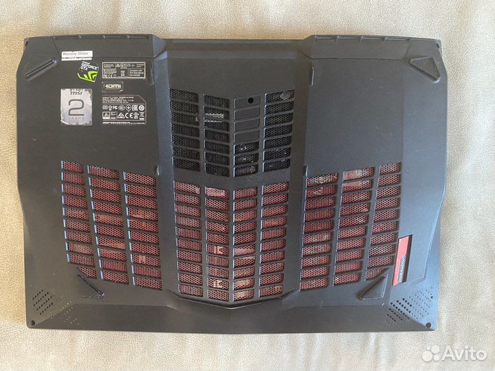 Игровой ноутбук msi