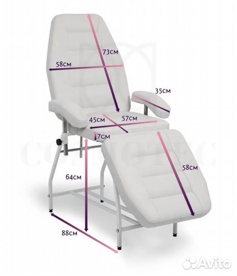 Косметологическая кушетка