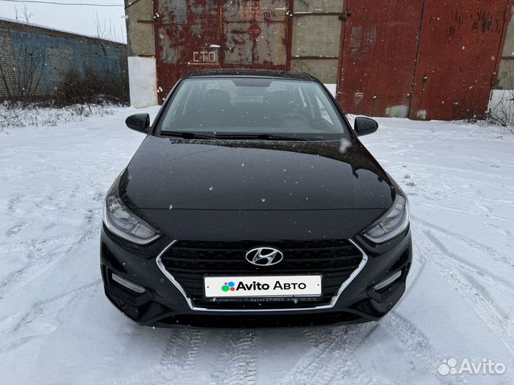 Hyundai Solaris 1.6 МТ, 2018, 43 100 км