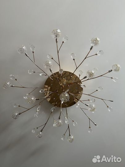 Люстра потолочная бу