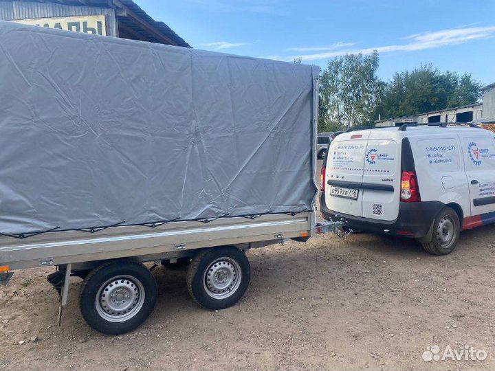 Прицеп со съёмными бортами. Кузов 2,62*1,65м