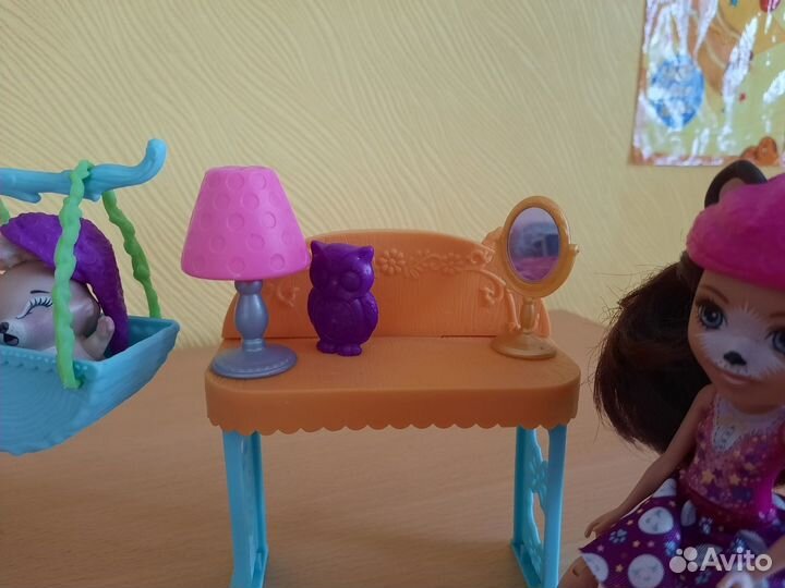 Enchantimals - наборы Мишка с кроваткой и Ферма