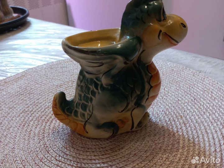 Подсвечник дракон