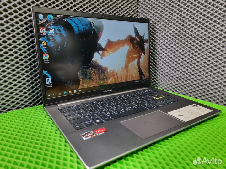 Ультрабук Asus на Ryzen 5 металлический