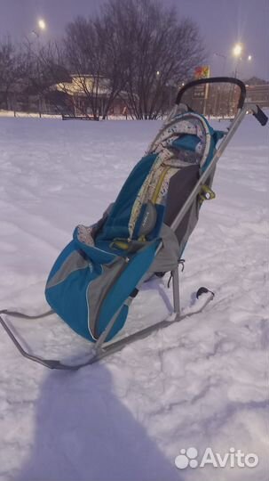Санки коляска 