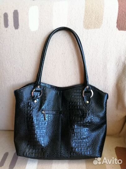 Сумка женская кожаная
