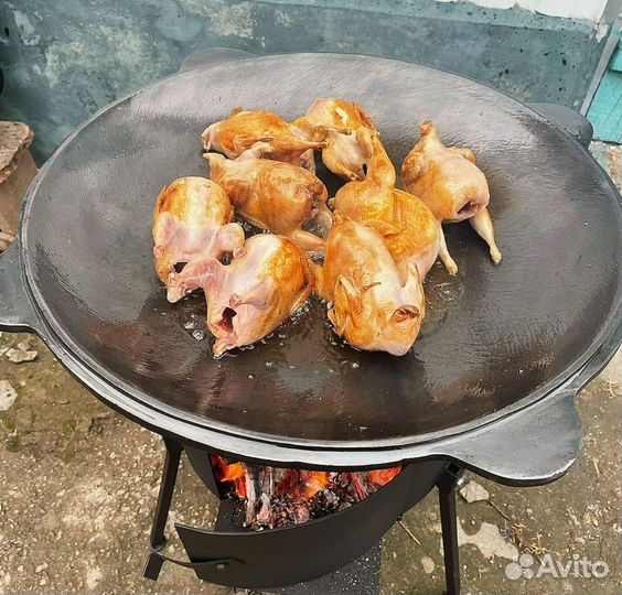 Садж чугунный 50 см