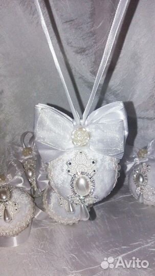 Игрушки на елку ручной работы