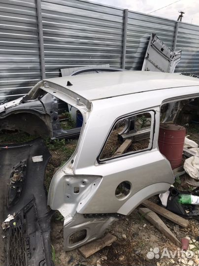 Правое заднее крыло на opel astra Н универсал