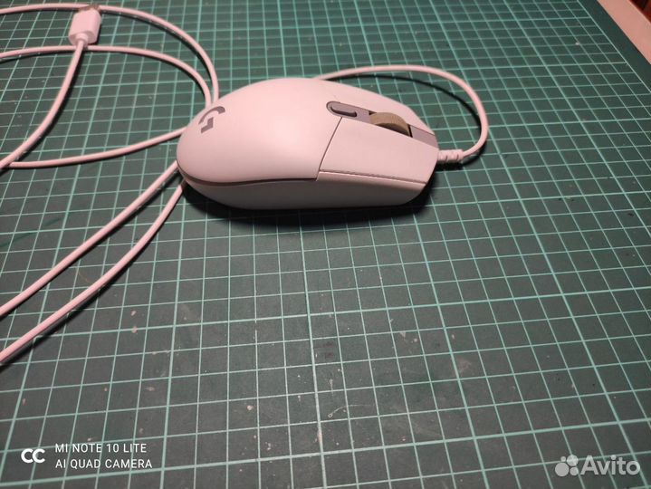 Мышь logitech g102 lightsync (белая)