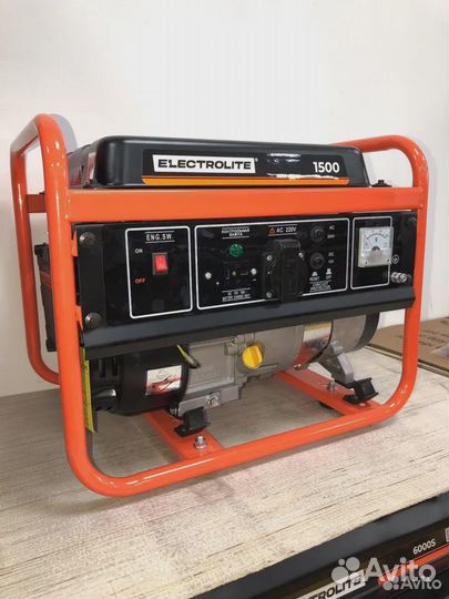 Генератор бензиновый electrolite 1500